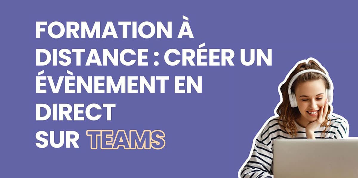 Formation à distance sur Teams